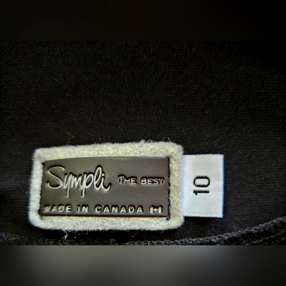 Sympli Sinature Jersey Draped Midi Skirt w/ pockets - Picture 6 of 7